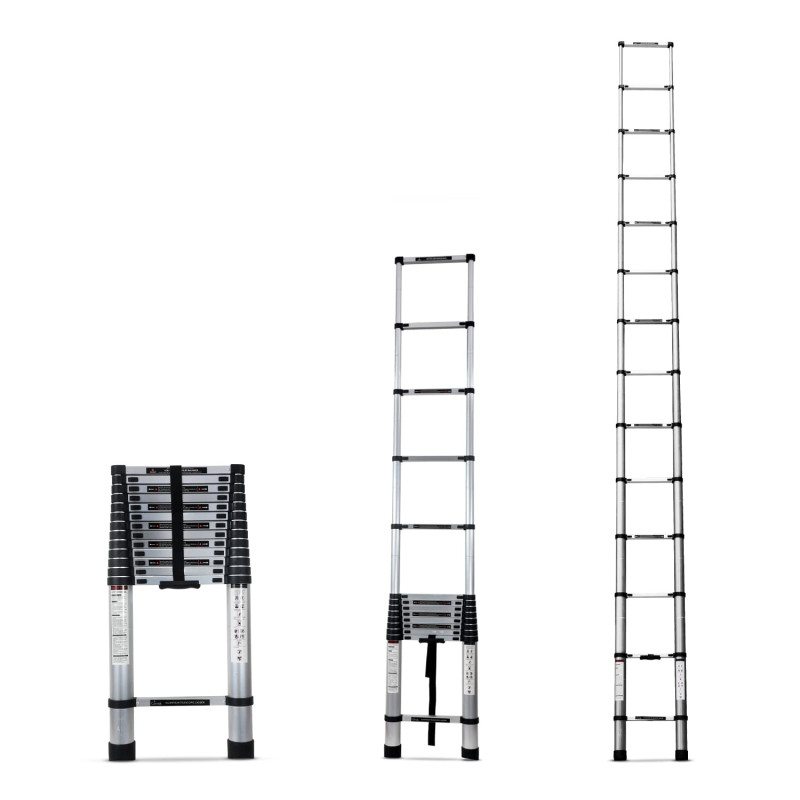 Single Telescopic Ladder 14 steps (16.5ft)