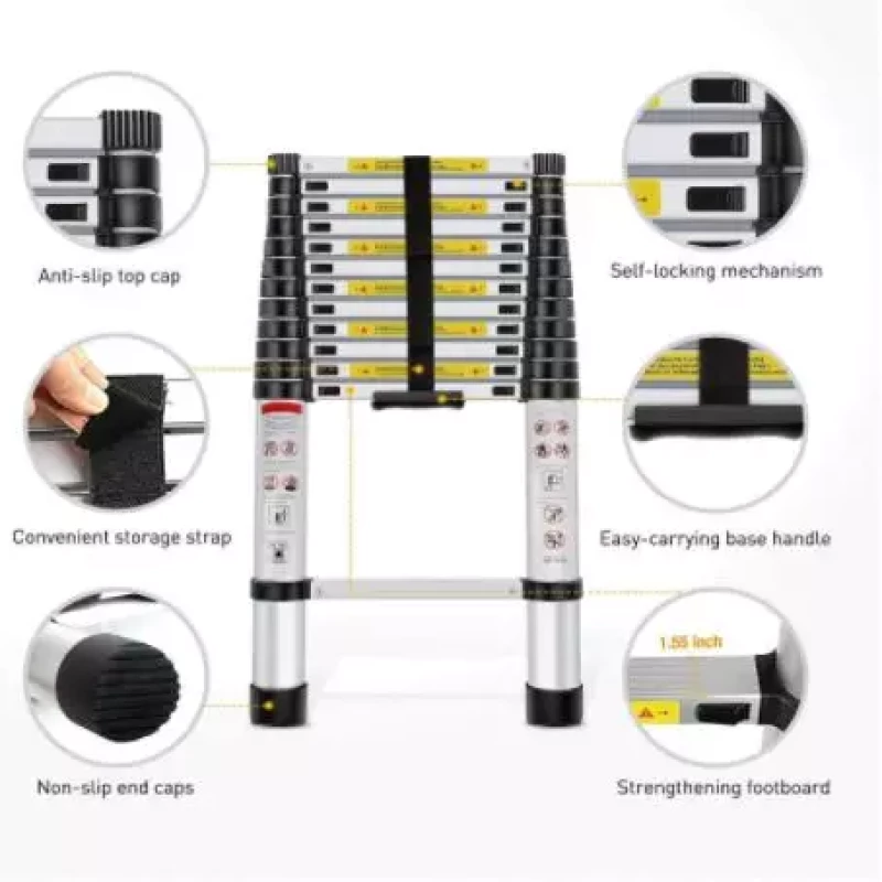 Single Telescopic Ladder 7 steps (8.5ft)