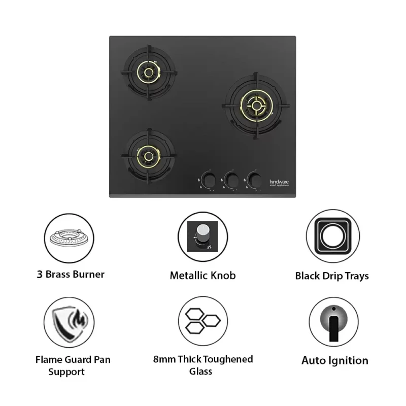 Hindware Hob Hazel 3B (60cm)