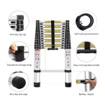 Single Telescopic Ladder 14 steps (18ft)