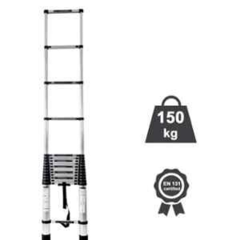 Single Telescopic Ladder 16 steps (20.5ft)