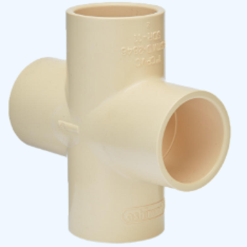 ASHIRVAD 1inch CROSS TEE -CPVC-70000585