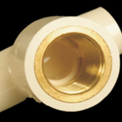ASHIRVAD 3/4inch X 1/2inch BRASS TEE - CPVC-70000531