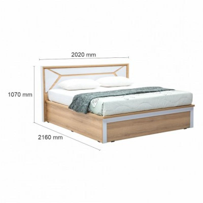 OLIVIA HYDRAULIC QUEEN BED
