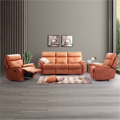 ALICIA RECLINER SOFA (3RR+1R+1R) (Fabric)