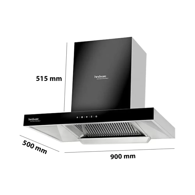 Hindware Cooker Hood Alicia HMS Black 90cm