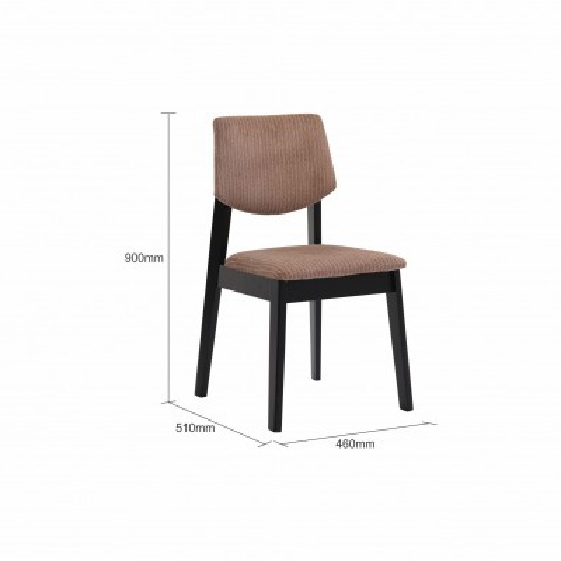 ATLANTA 7 PIECE DINING SET ( (BLACK)
