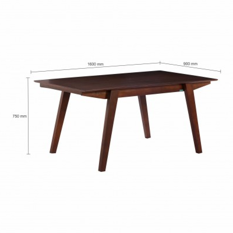 ATLANTA 7 PIECE DINING SET (MAHOGANI)
