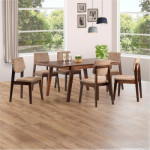 ATLANTA 7 PIECE DINING SET (MAHOGANI)