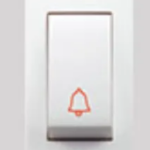 Pritam BELL PUSH SWITCH WHITE P ZERO DEGREE
