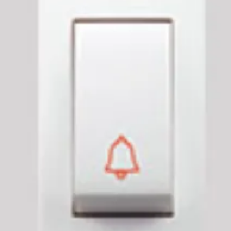 Pritam BELL PUSH SWITCH WHITE P ZERO DEGREE