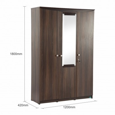 MERCURY 3 DOOR WARDROBE
