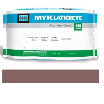 MYK LATICRETE 6109 UNSANDED GROUT BURGUNDY 1KG