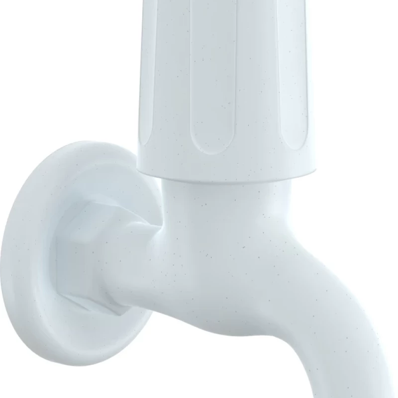 SAFFRON BIB COCK WITH FLANGE(R/N)