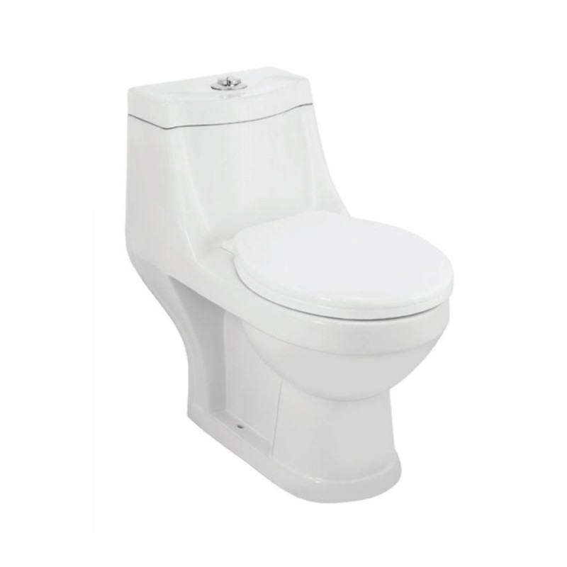 Jaquar Single Piece WC With PP Soft Close Seat Cover