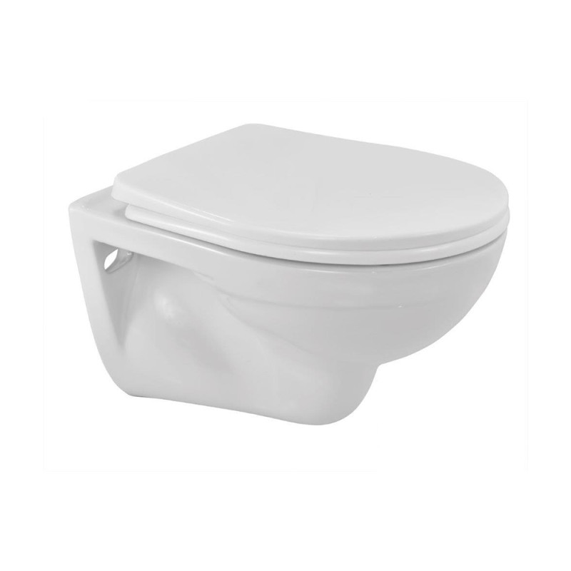 Essco Wall Hung WC with PP Soft Close Seat Cover