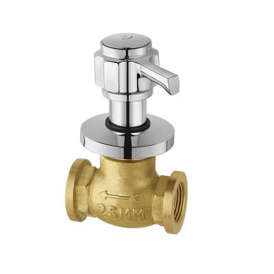 Essco Flush Cock with Wall Flange
