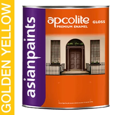 ASIAN PAINTS APCOLITE PREMIUM GLOSS ENAMEL- SHADES 50 ml (Golden Yellow)