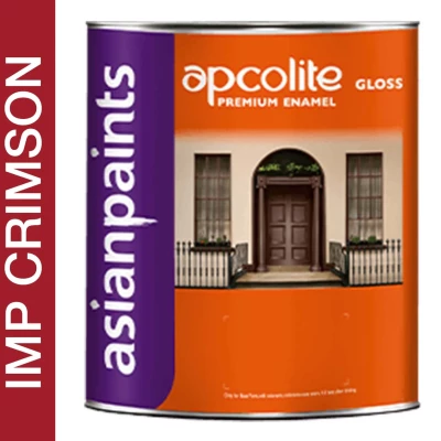 ASIAN PAINTS APCOLITE PREMIUM GLOSS ENAMEL- SHADES 50 ml (Imperial Crimson)