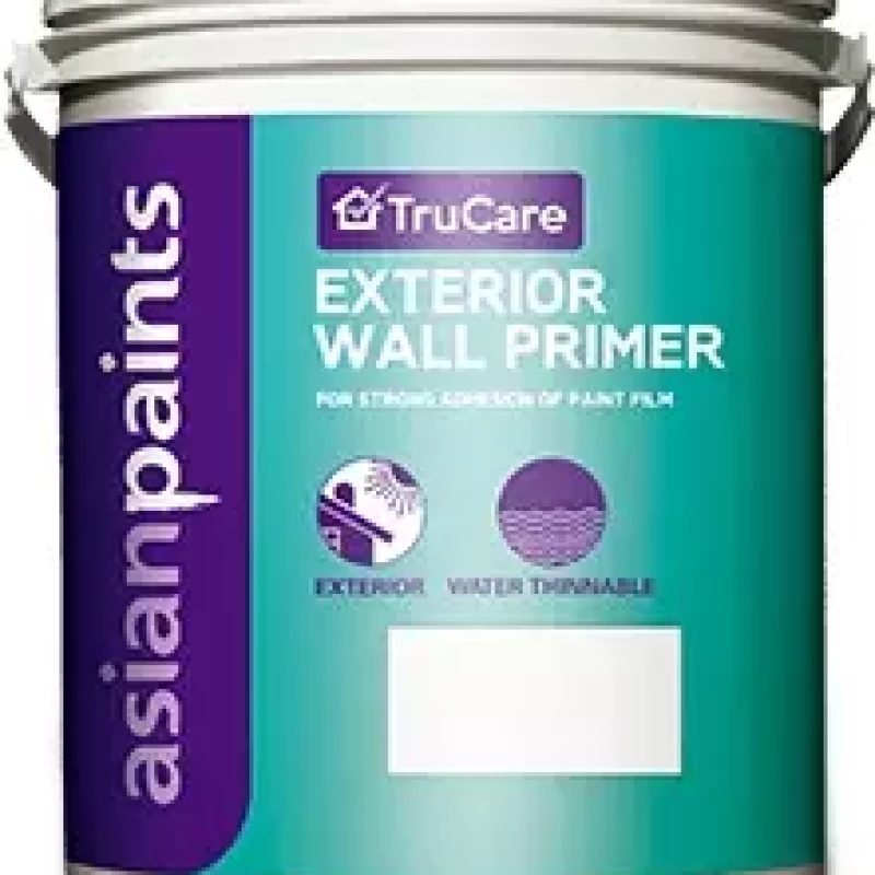ASIAN PAINT TRUCARE INTERIOR WALL PRIMER - WT 4L White (Water Based)