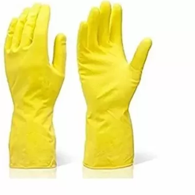INDUSTRIAL SAFETY GLOVES (Yellow)