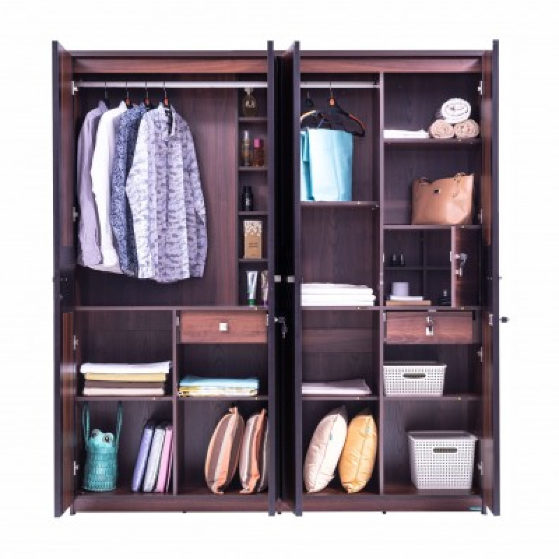 CARVIN 4 DOOR WARDROBE