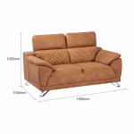 LEON SOFA (3+2 SEATER) (FABRIC)