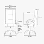 HIGH BACK CHAIR OCH 022 (BLACK)
