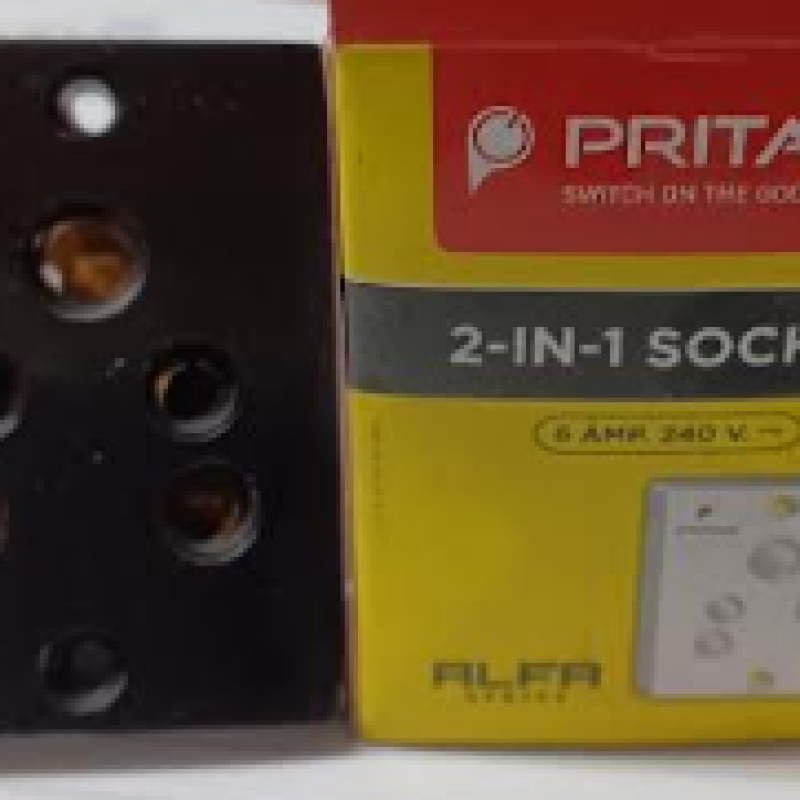 PRITAM ALFA 2 IN 1 SOCKET