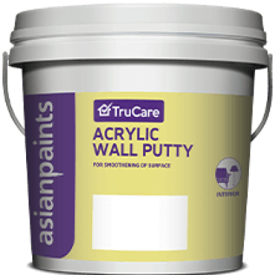 ASIAN PAINTS TRUCARE ACRYLIC WALL PUTTY 20KG (White)