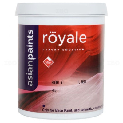 ASIAN PAINTS ROYALE LUXURY EMULSION - 4 Ltr (Radiant White)