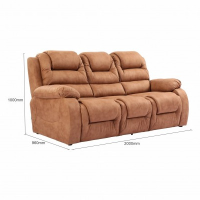SINCLAIR RECLINER SOFA (3+1R+1R) (Fabric)