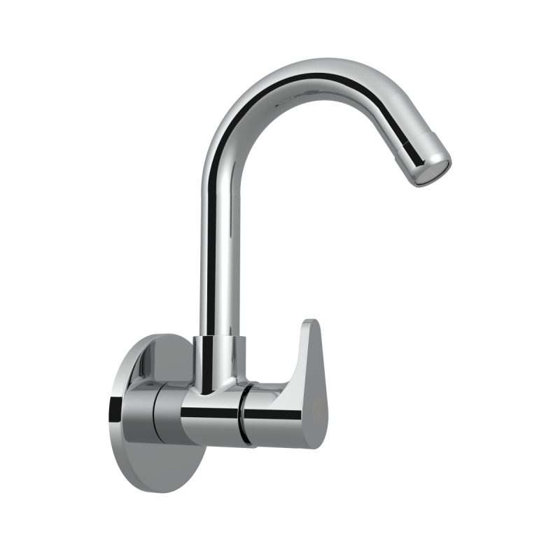 VIRTU SINK COCK WALL MOUNT WITH FLANGE(R/N)