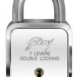 Godrej Square Pad Lock 8153 7L