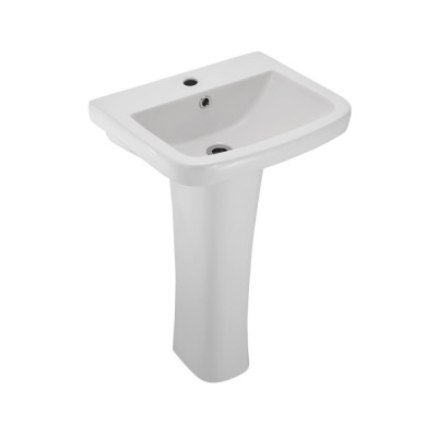 Wall Hung Basin With Full Pedestal