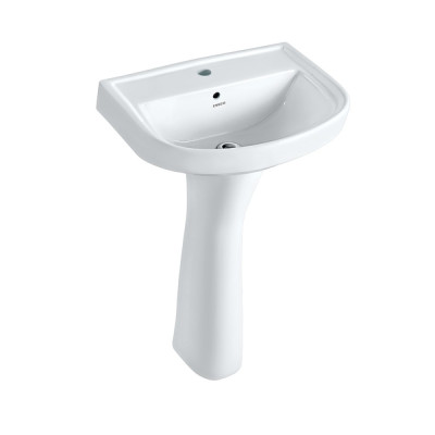 Essco Wall Hung Basin With Full Pedestal