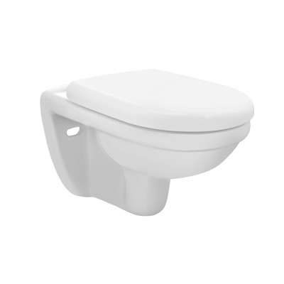 Essco WALL HUNG WC WITH PP SOFT CLOSE SEAT COVER